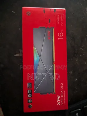 XPG Spectrix D50 DDR4 RGB 16GB RAM 3200MHz