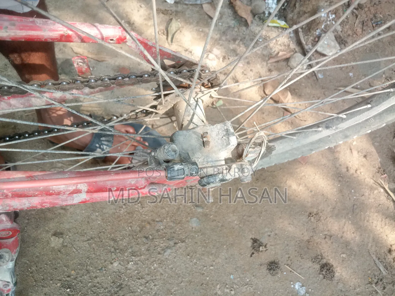 সাইকেল সবকিছু ঠিক আছে ফুল ফ্রেশ সাতারকুল ব্রিজ