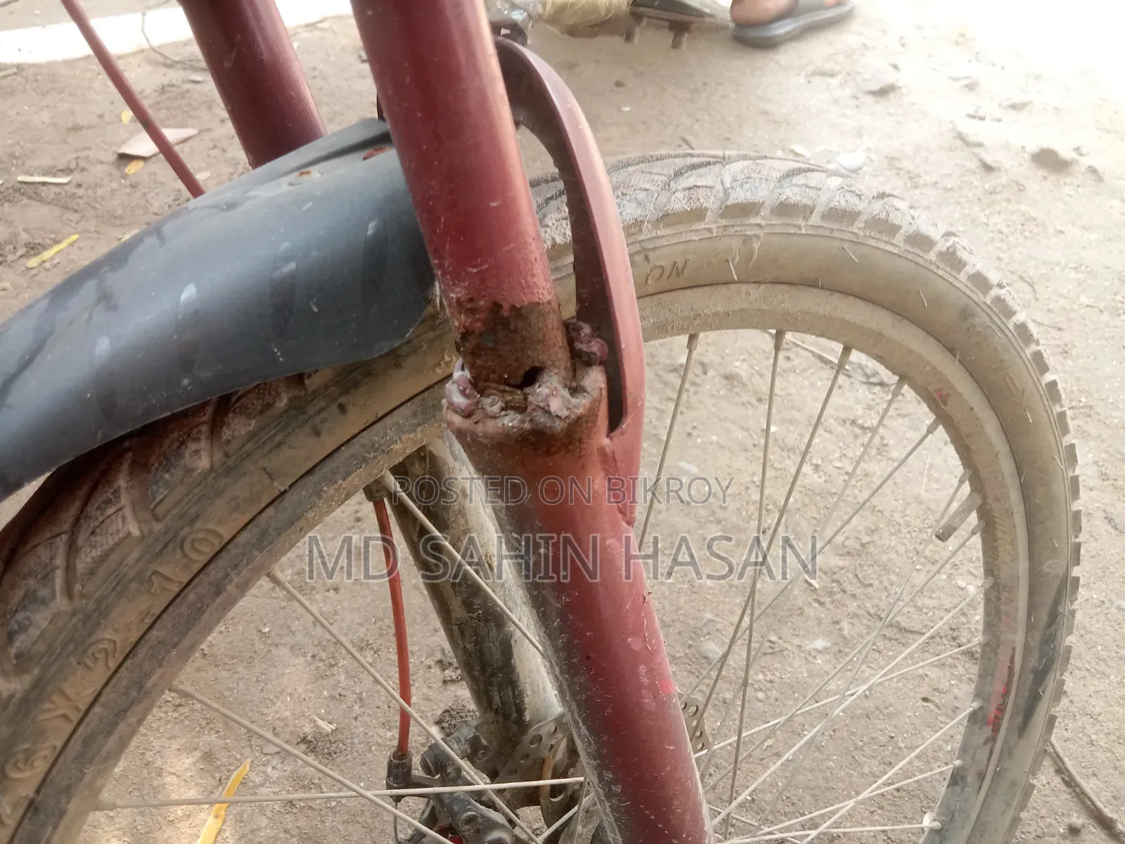 সাইকেল সবকিছু ঠিক আছে ফুল ফ্রেশ সাতারকুল ব্রিজ