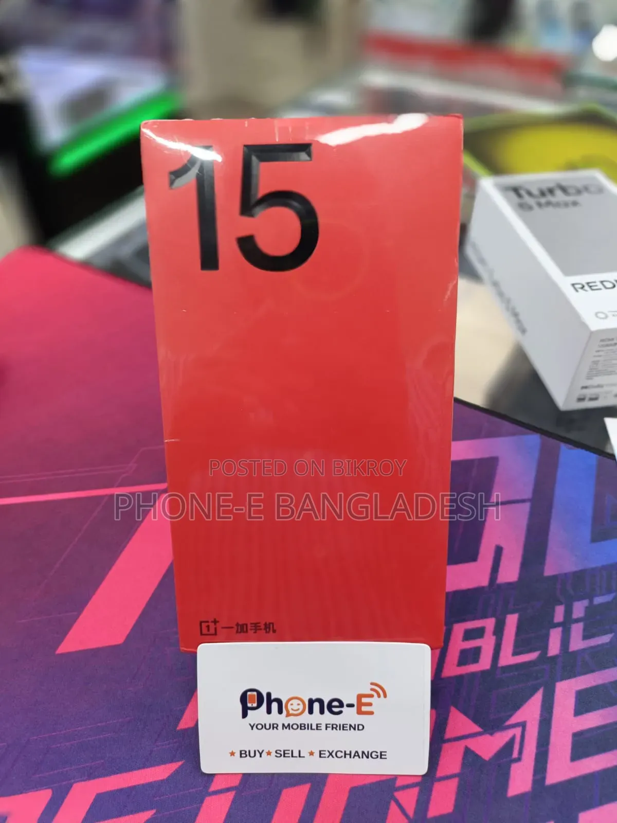 New OnePlus 15 256 GB Black
