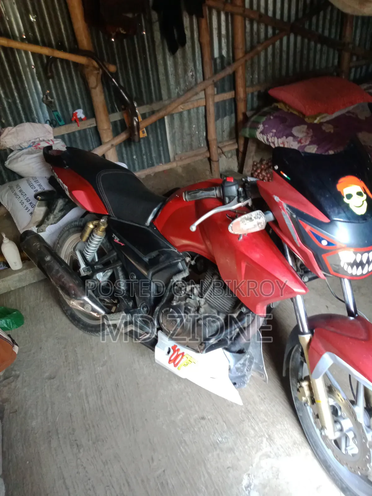 TVS Apache RTR 160 2V 2017 Red