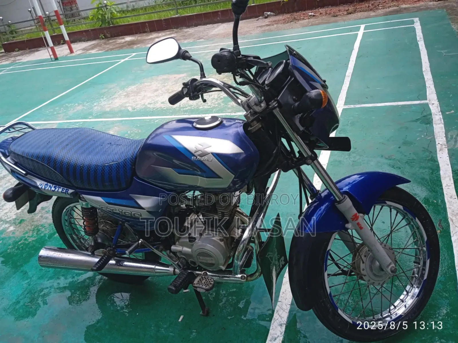Bajaj CT 100 2014 Blue