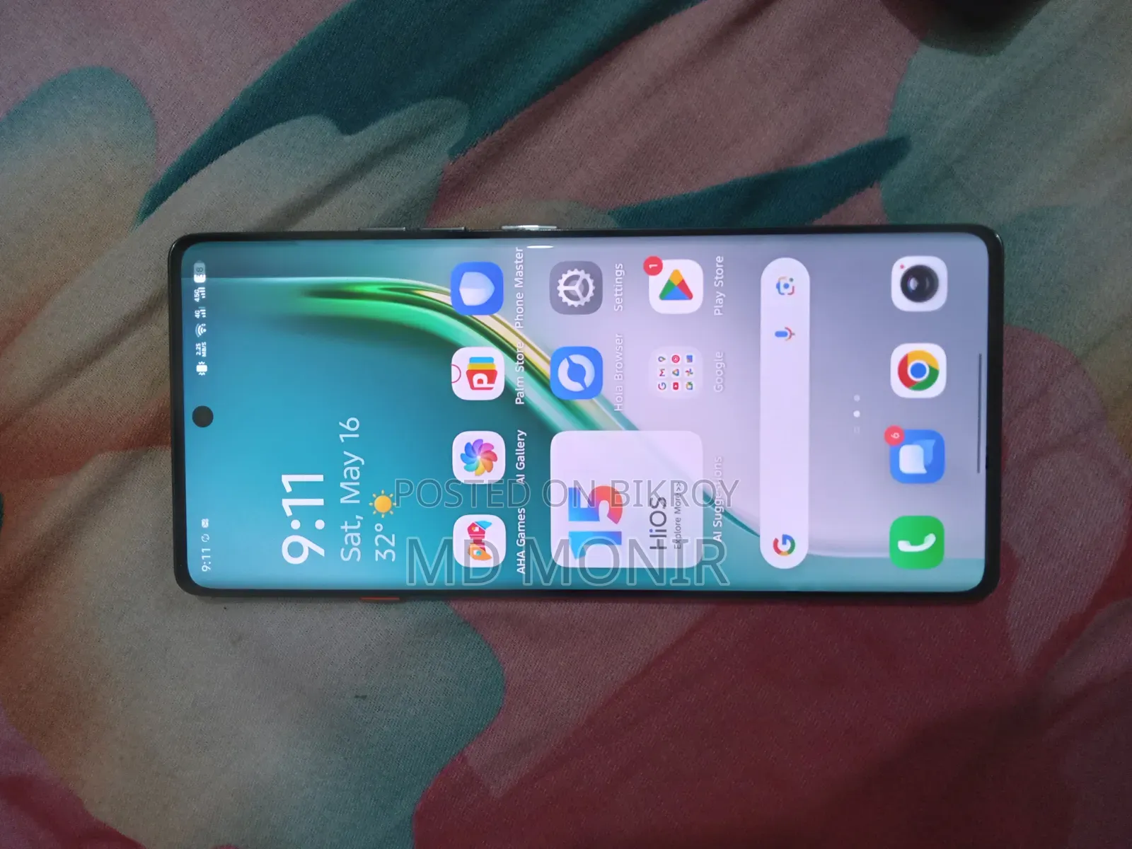 Tecno Camon 40 Pro 4G 256 GB Black