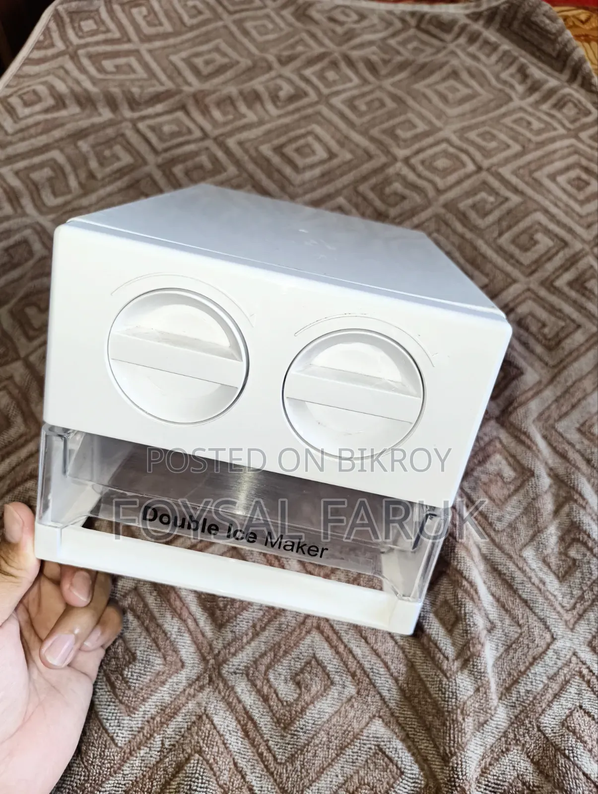 Double Tray Cubic Ice Makers