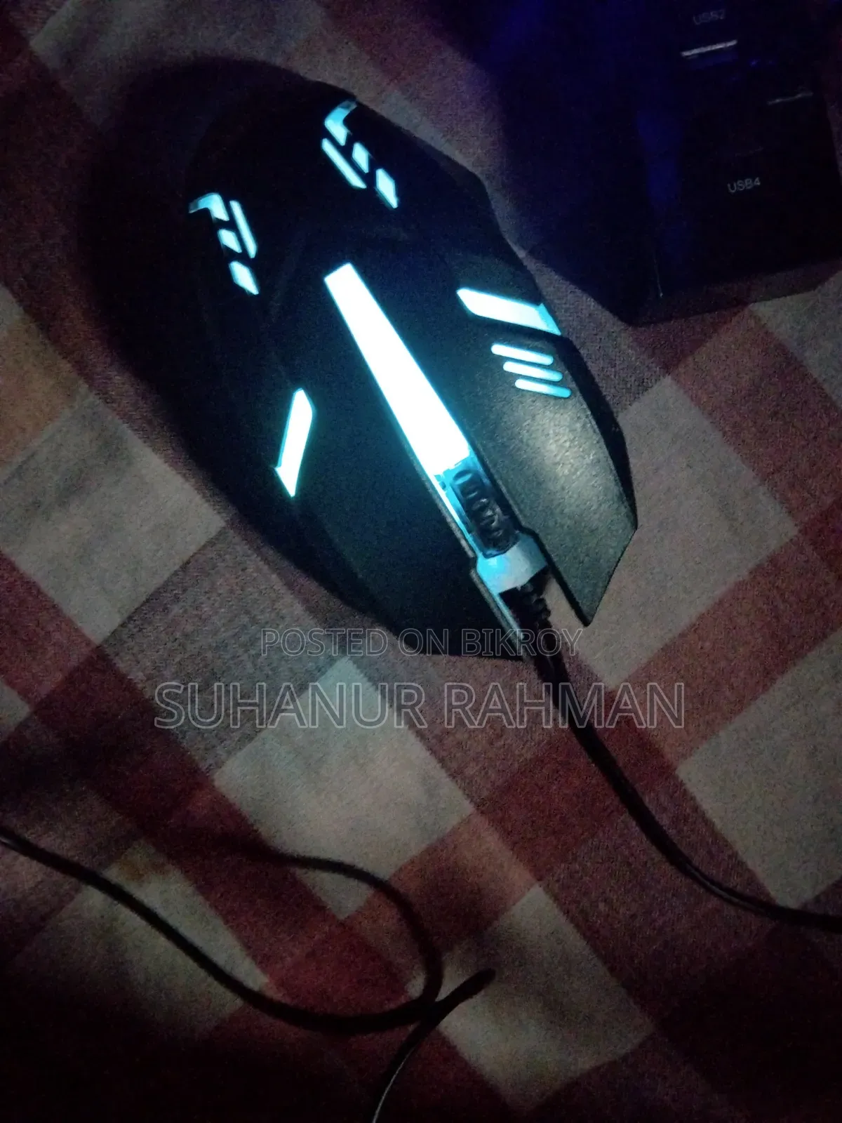 Gaming Keyboard and Mouse and Cooling Fan