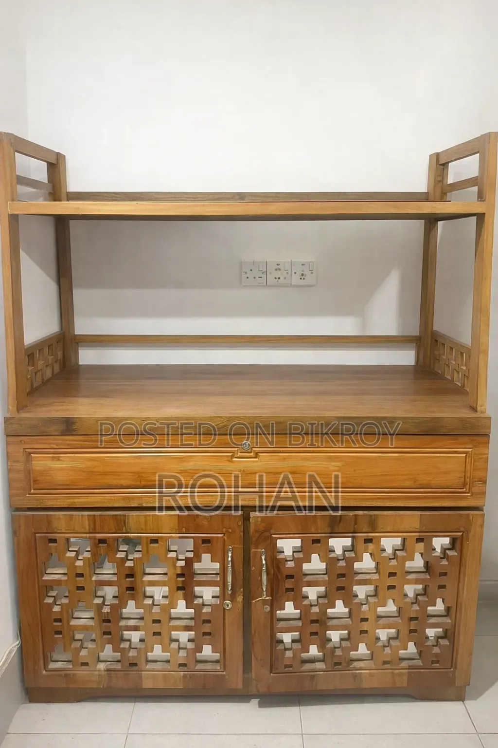 ওভেন র‍্যাক ফুল সেগুন