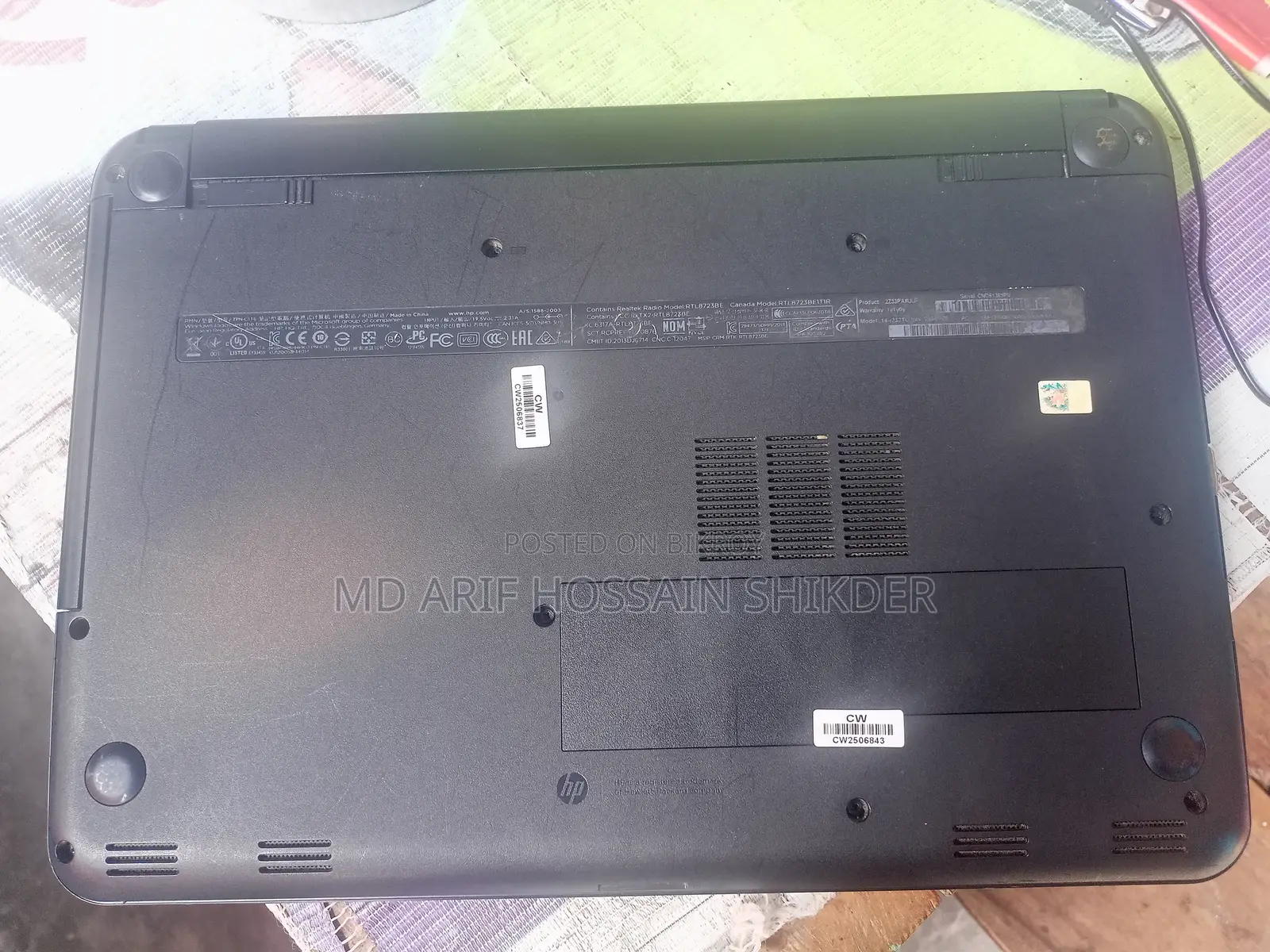 Laptop HP Chromebook 8GB Intel Core I3 SSD 256GB
