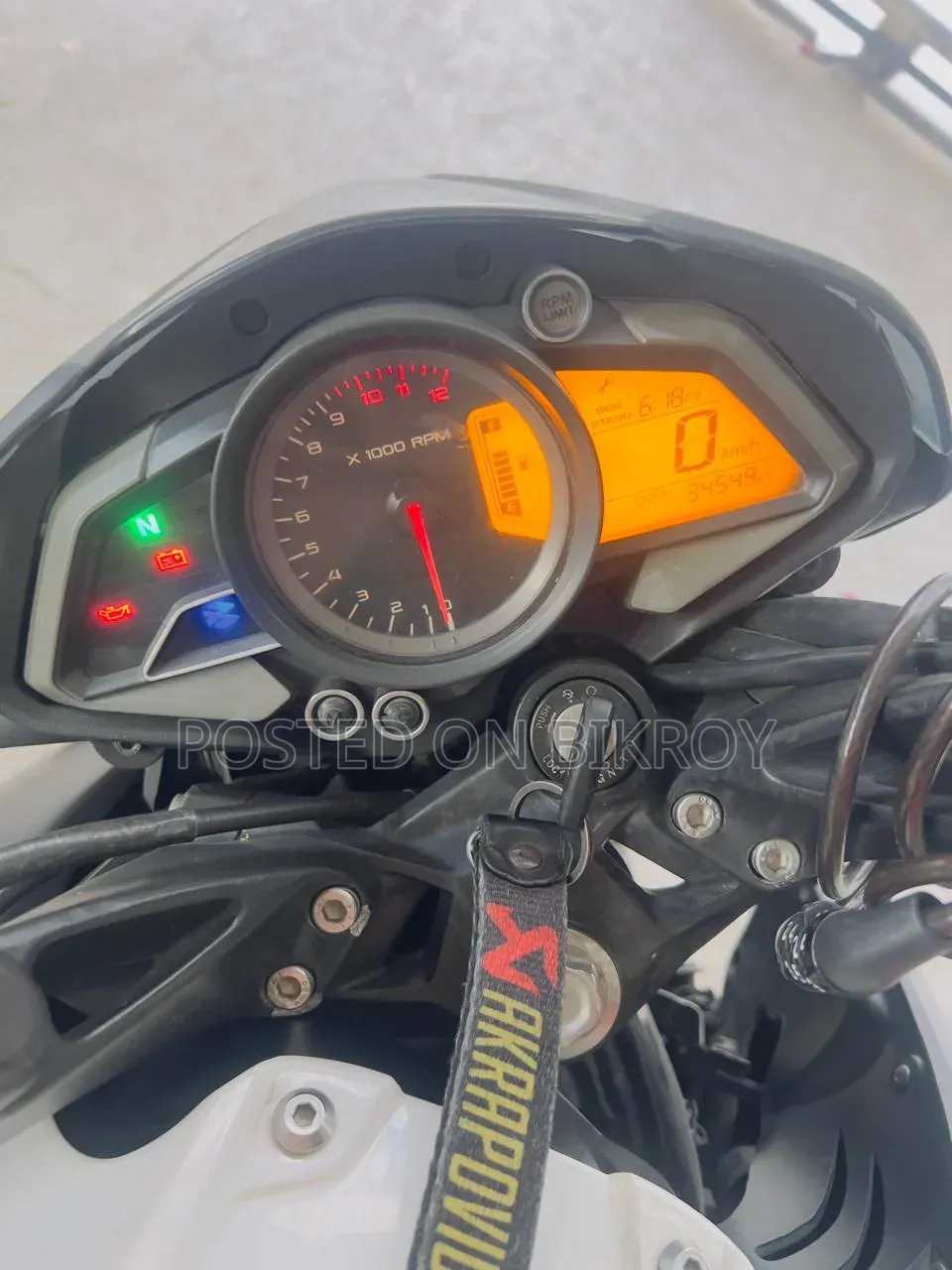 Bajaj Pulsar NS 160 2019 White