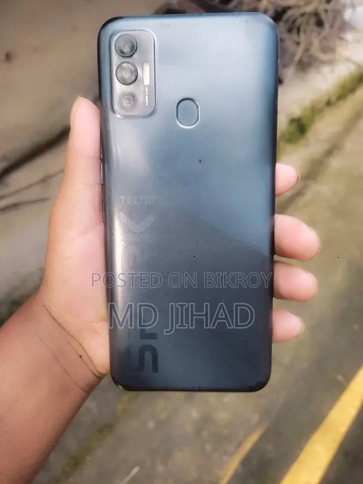 Tecno Spark 7 64 GB Black