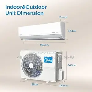 Midea Mse-12hri-Ag1 (1 Ton) Split Type Inverter Ac