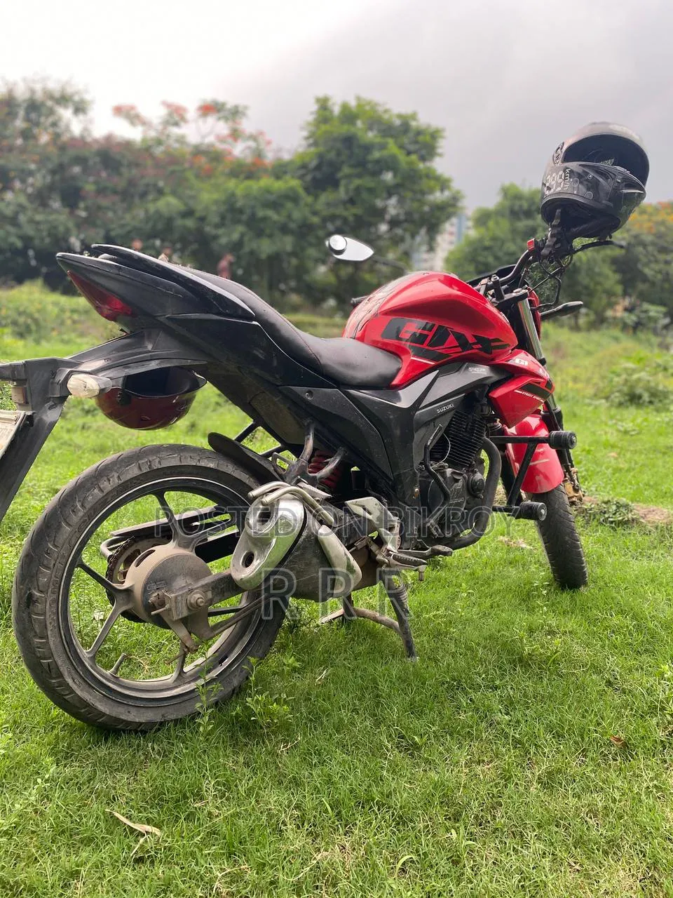 Suzuki Gixxer Monotone 2018 Red