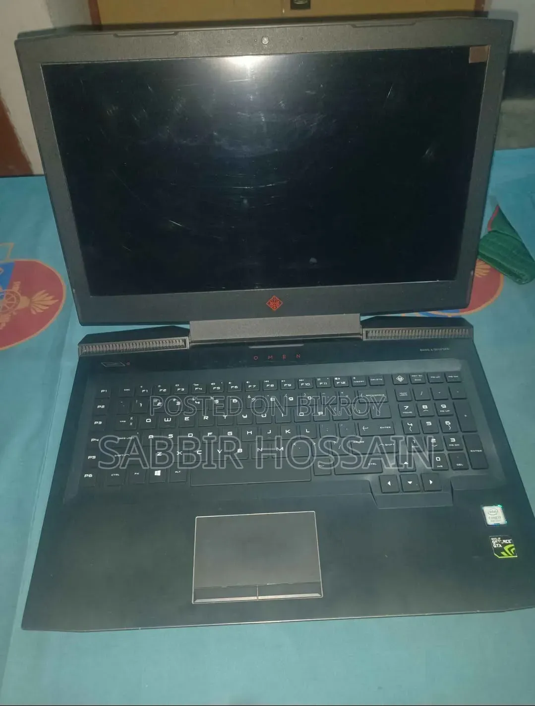 Laptop HP Omen 17t 16GB Intel Core I7 HDD+SSD 1T