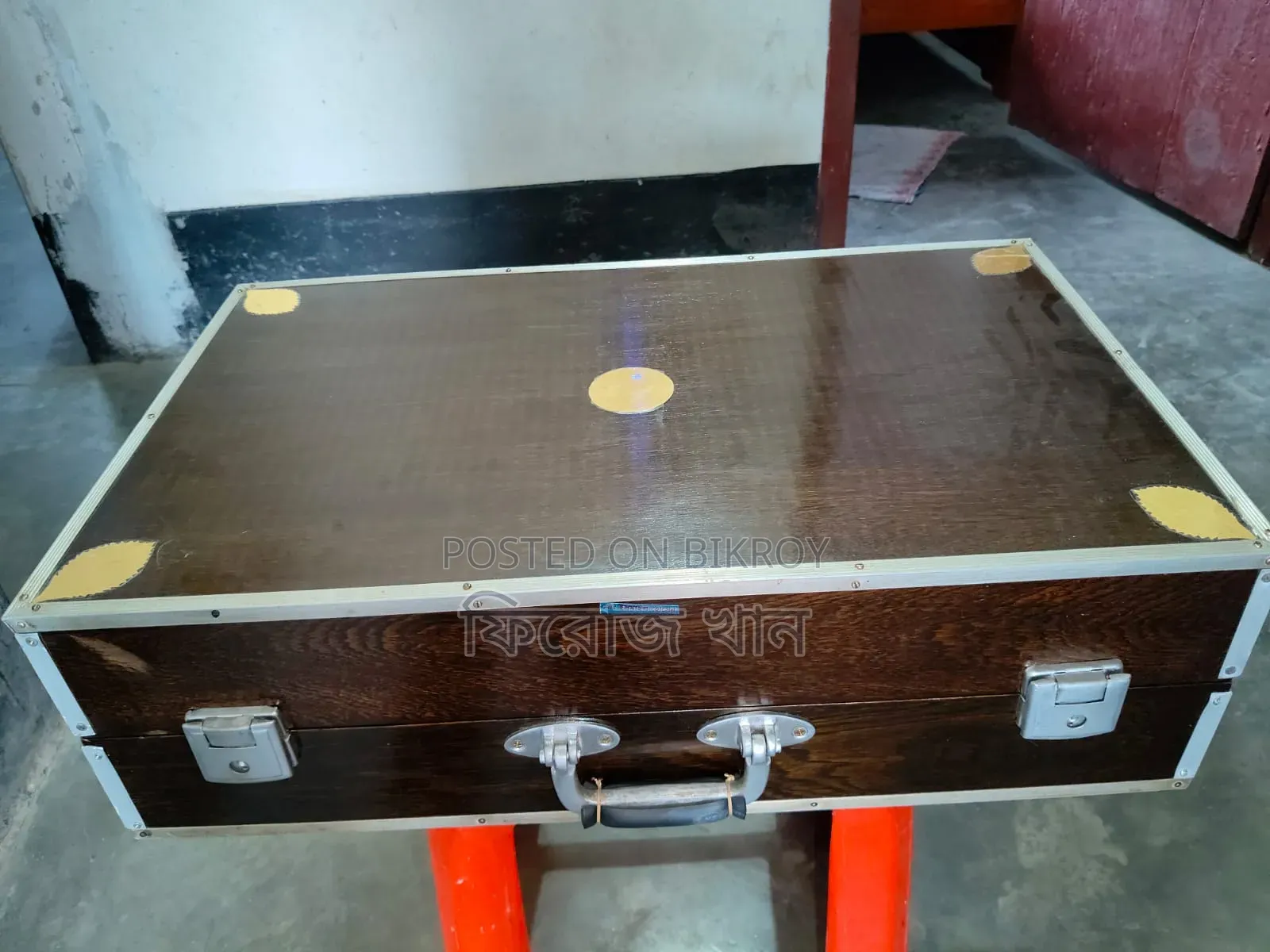 42-Key Jupiter Gold Harmonium. Khara Pata Box Harmonium