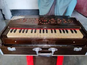 42-Key Jupiter Gold Harmonium. Khara Pata Box Harmonium