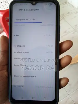 Vivo Y20 64 GB Black