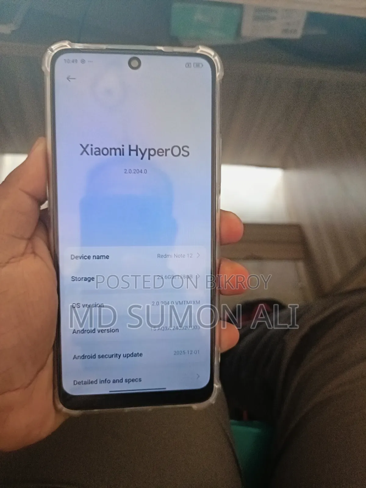 Xiaomi Redmi Note 12 128 GB Red