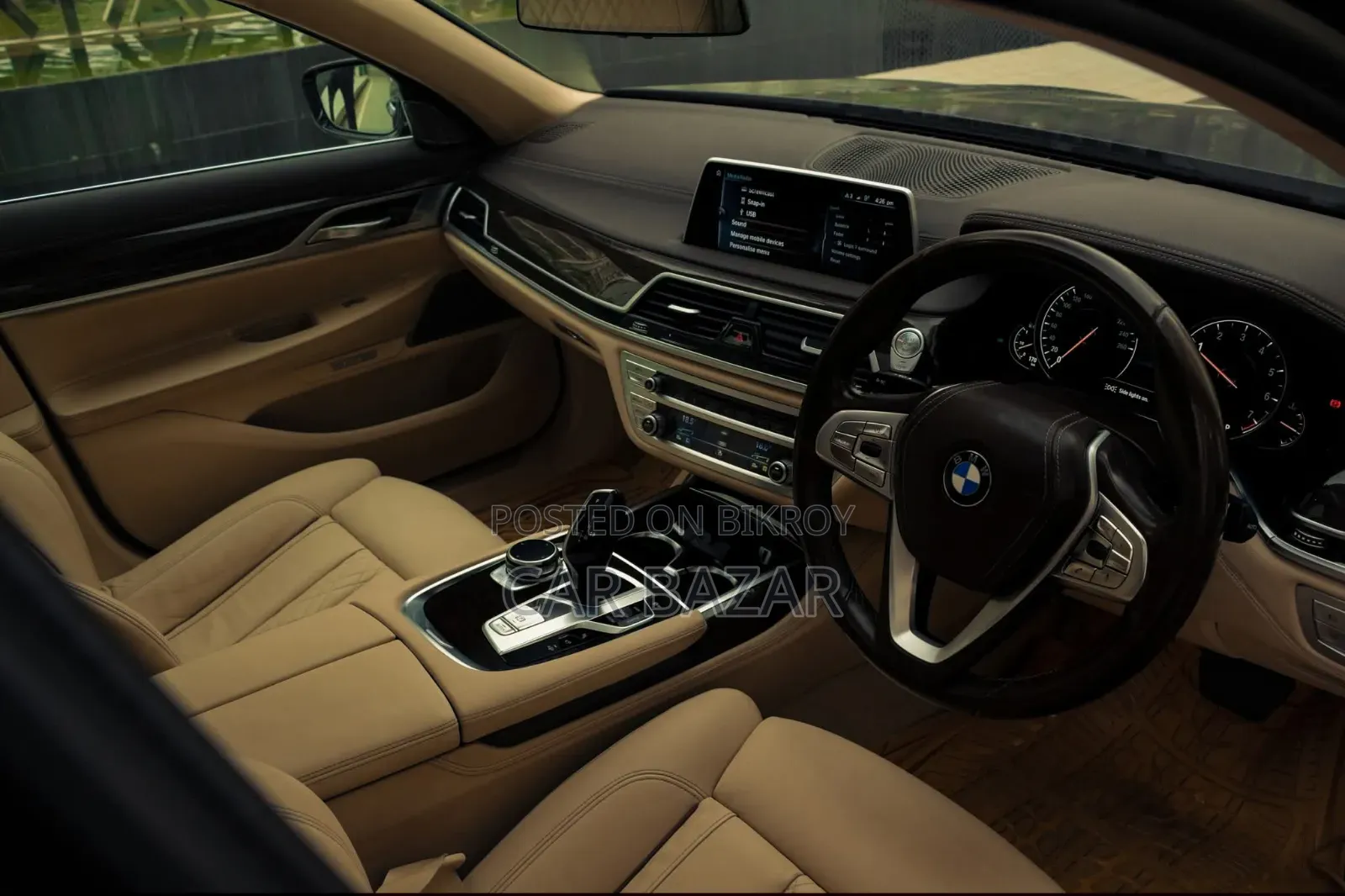 BMW 7 Series 730Li 2016 Blue
