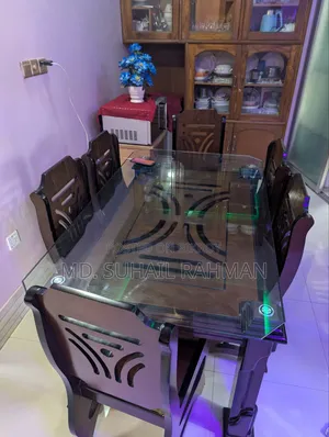 Dining table with 6 chairs
