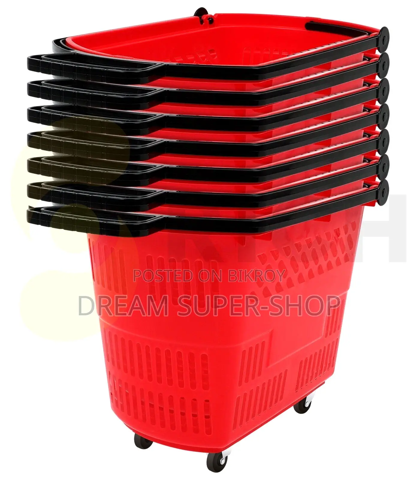 Smartcart Plastic Trolley – Lightweight Durable Shopping Cart