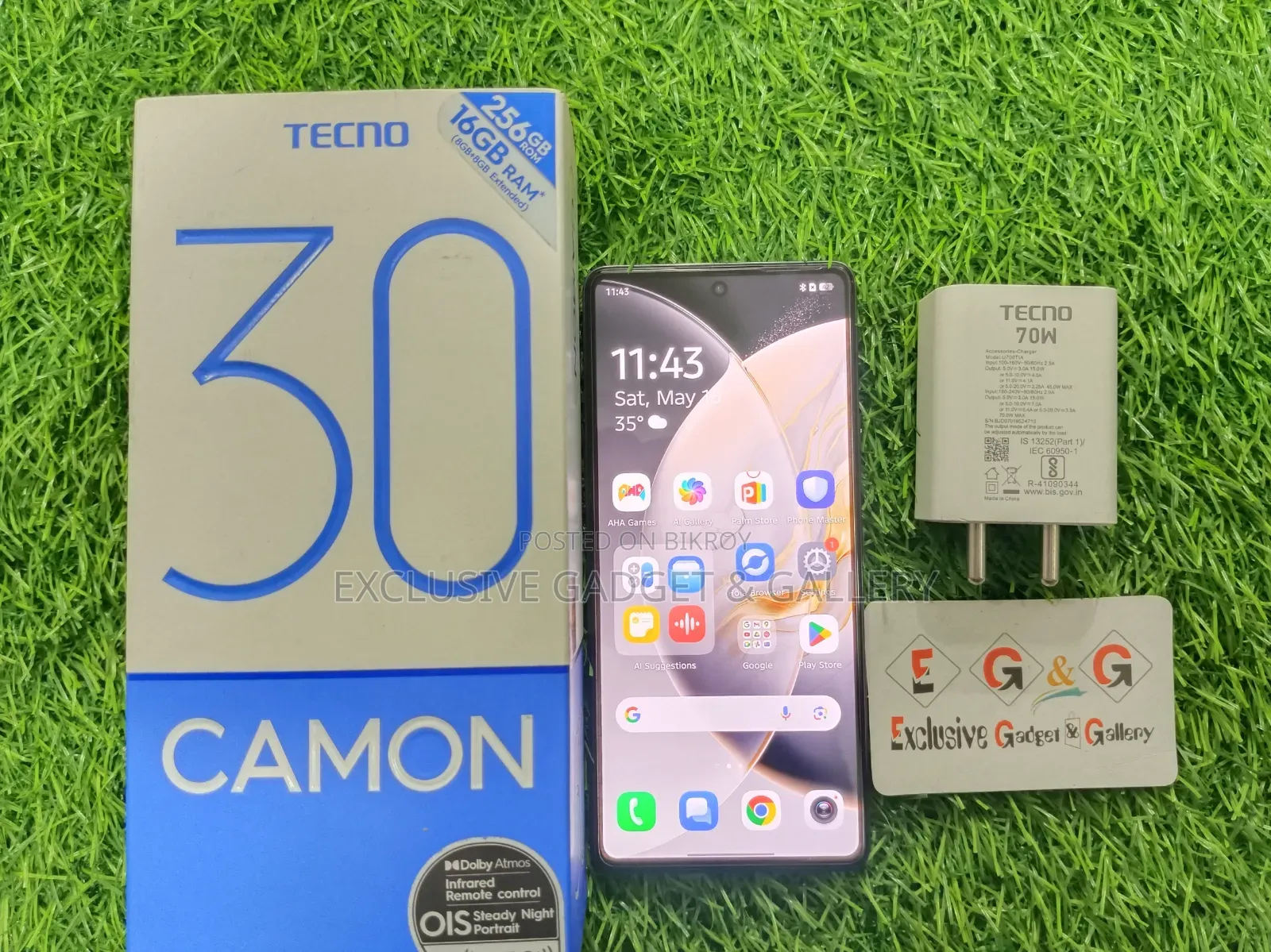 Tecno Camon 30 256 GB Black