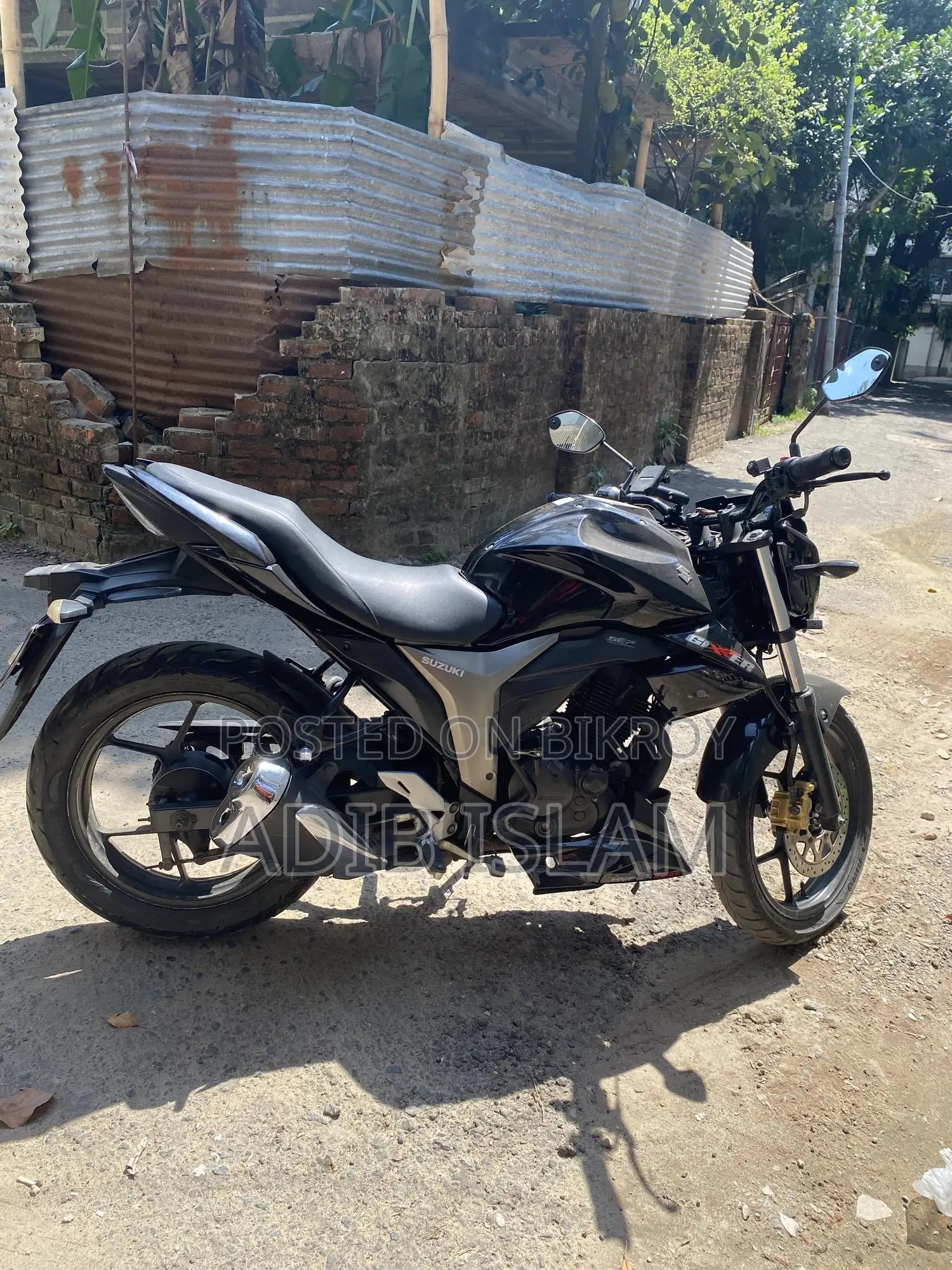 Suzuki Gixxer Monotone 2021 Black