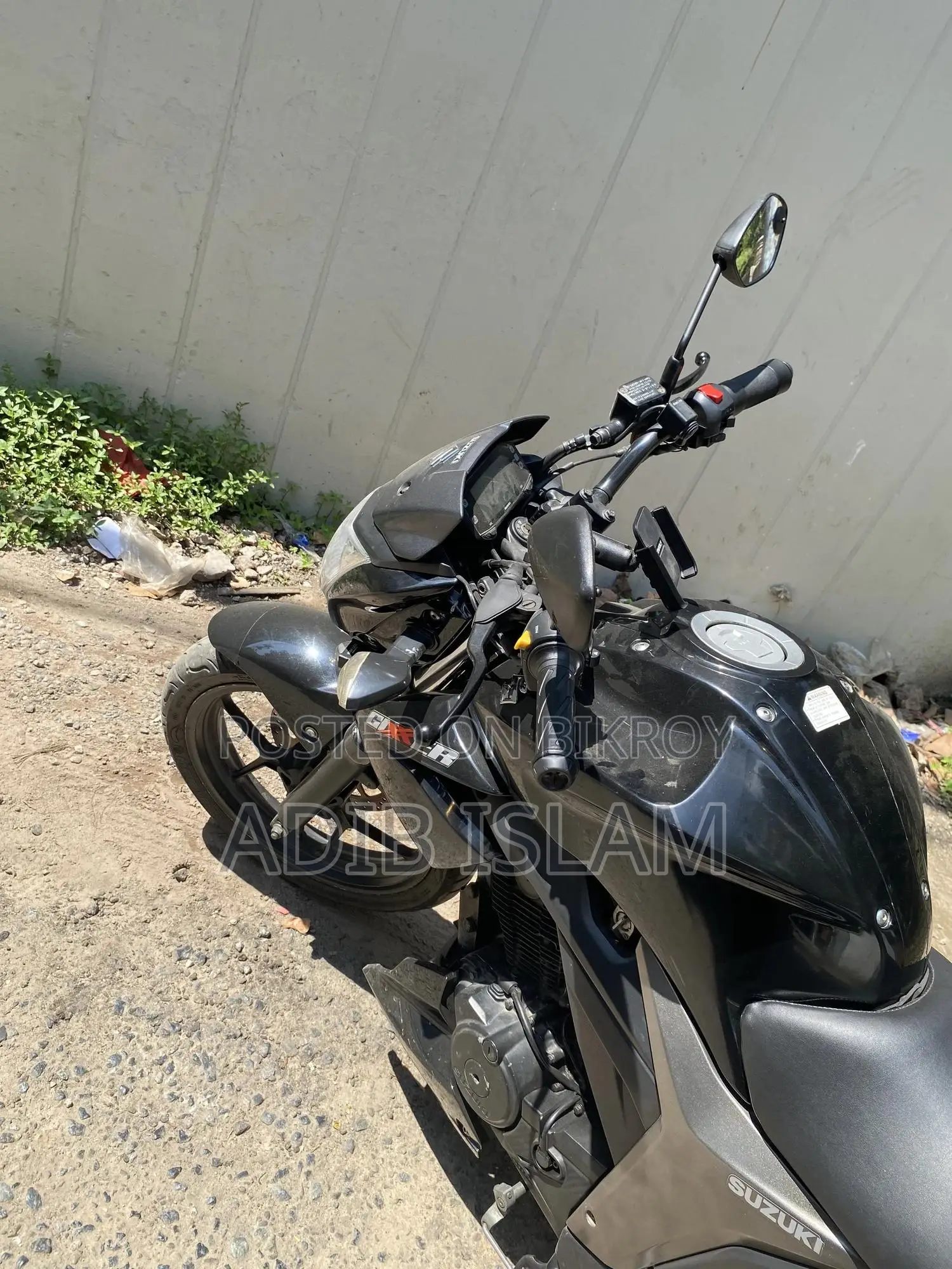 Suzuki Gixxer Monotone 2021 Black
