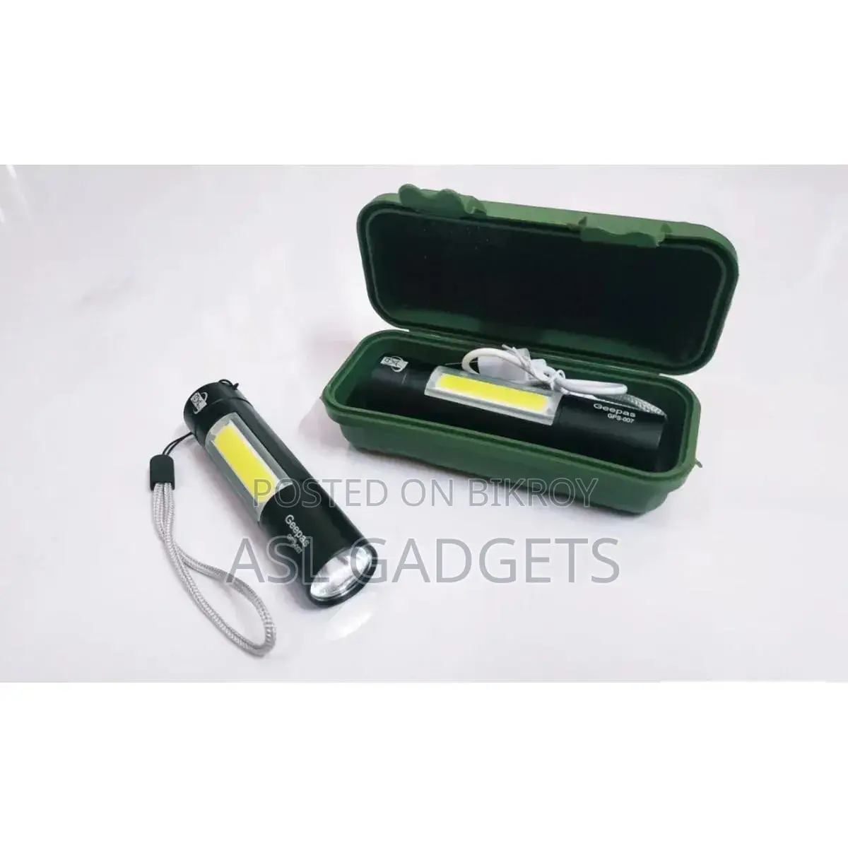 Geepas GP-007 রিচার্জেবল মিনি টর্চ লাইট