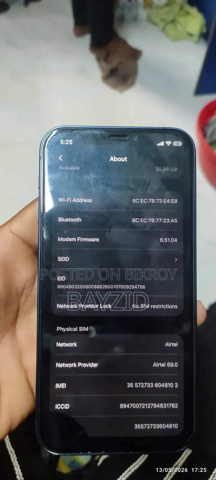 Apple iPhone 12 128 GB Blue