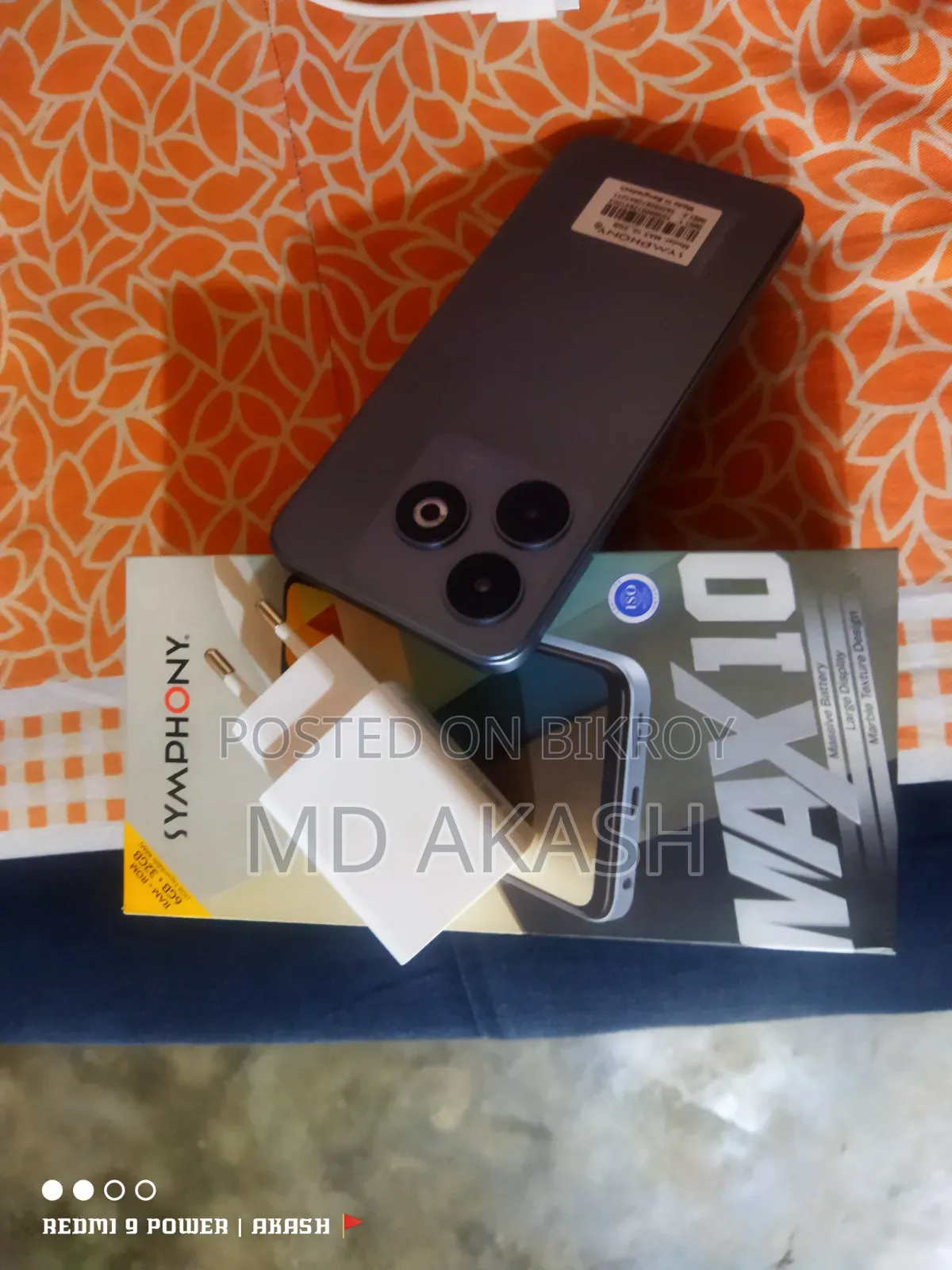 New Symphony MAX 10 32 GB Black