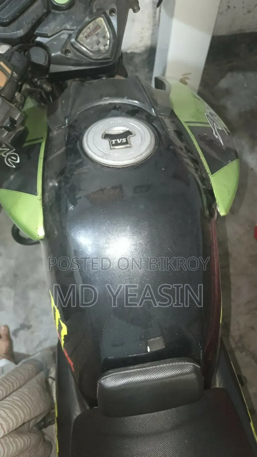 TVS Apache RTR 160 2V 2013 Green