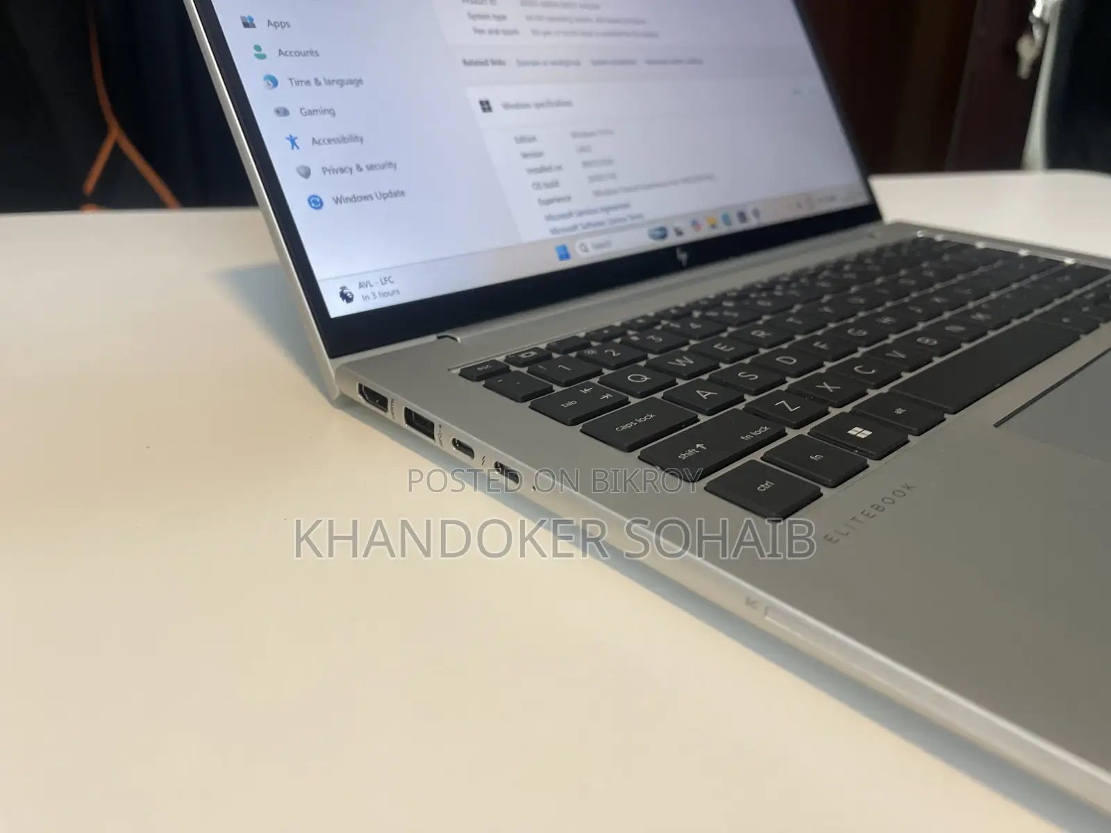 Laptop HP EliteBook 840 G9 16GB Intel Core I5 SSD 512GB