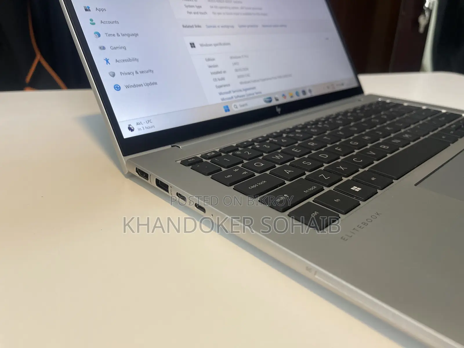 Laptop HP EliteBook 840 G9 16GB Intel Core I5 SSD 512GB