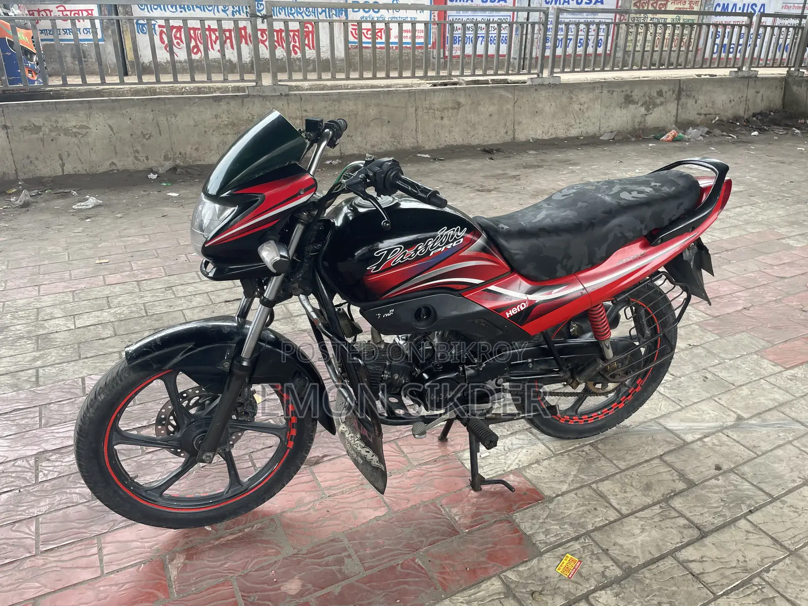 Hero Passion Pro 2016 Red