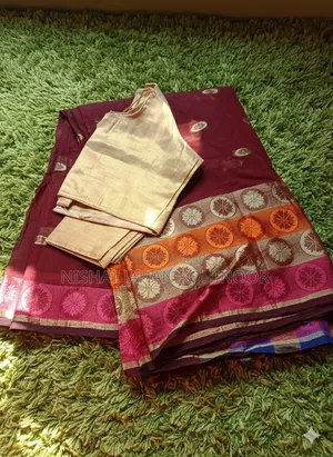 Like-new sarees, all together