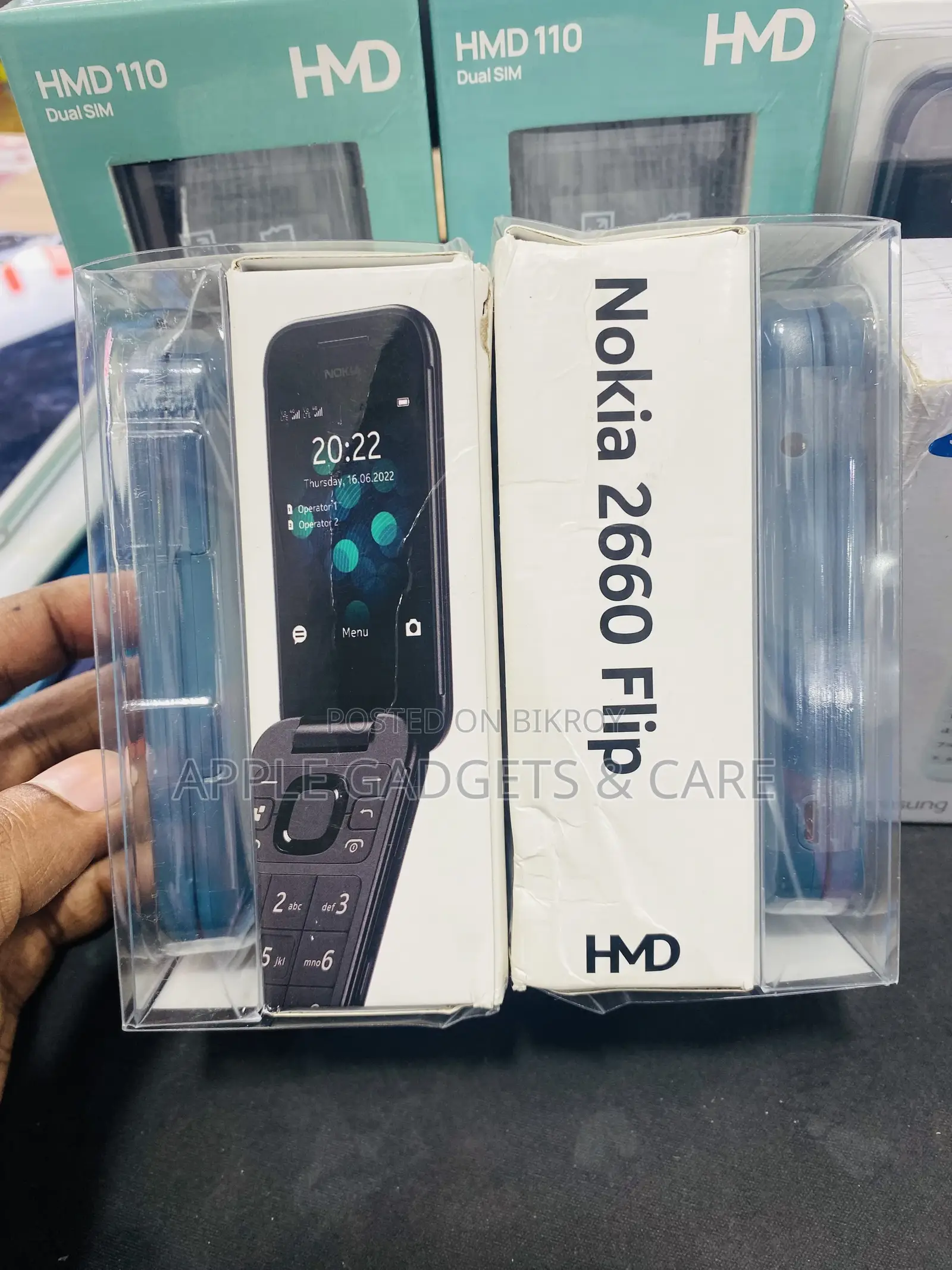 New Nokia 2660 Flip Blue