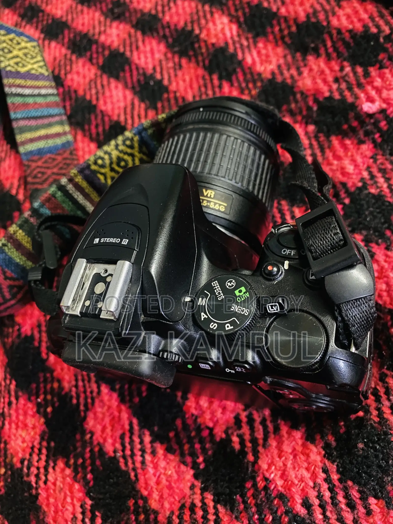 Nikon D5500 With Nikkor AF-P 18-55mm VR Kit Lens