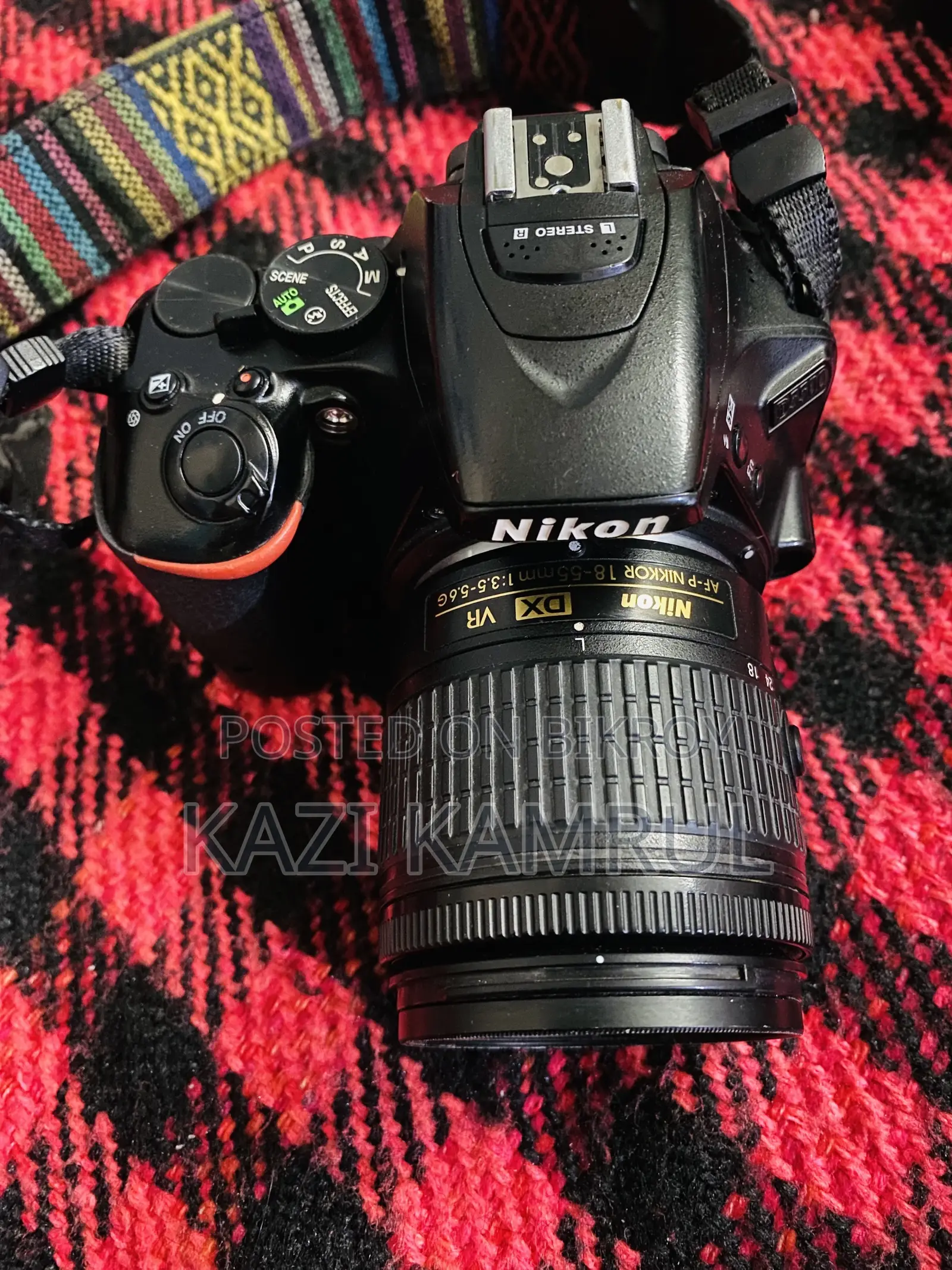 Nikon D5500 With Nikkor AF-P 18-55mm VR Kit Lens