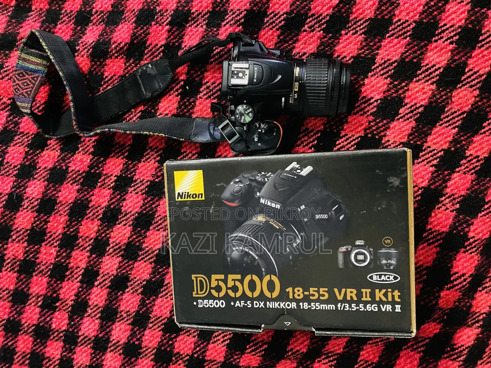 Nikon D5500 With Nikkor AF-P 18-55mm VR Kit Lens