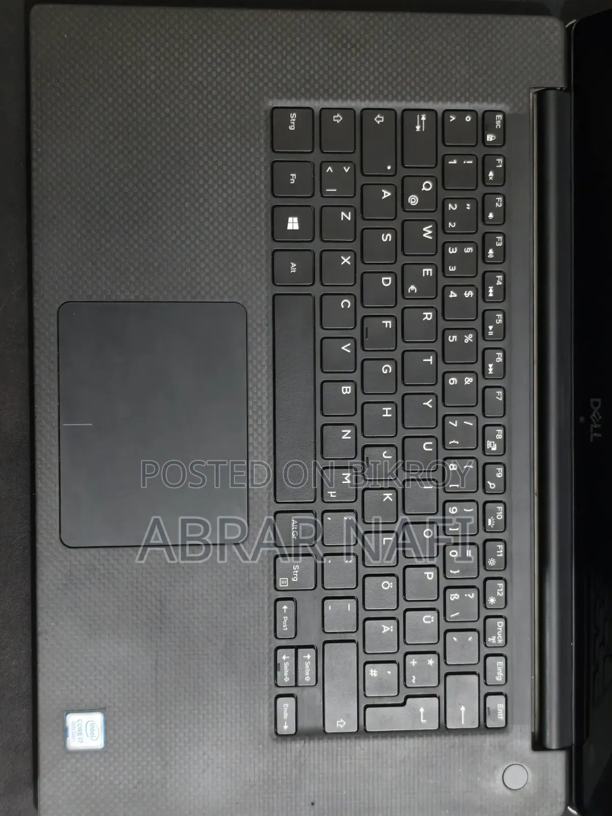 Laptop Dell XPS 15 9570 16GB Intel Core I7 SSD 512GB