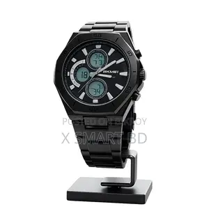 Skmei Premium Stainless Steel Water-Resistant Watch