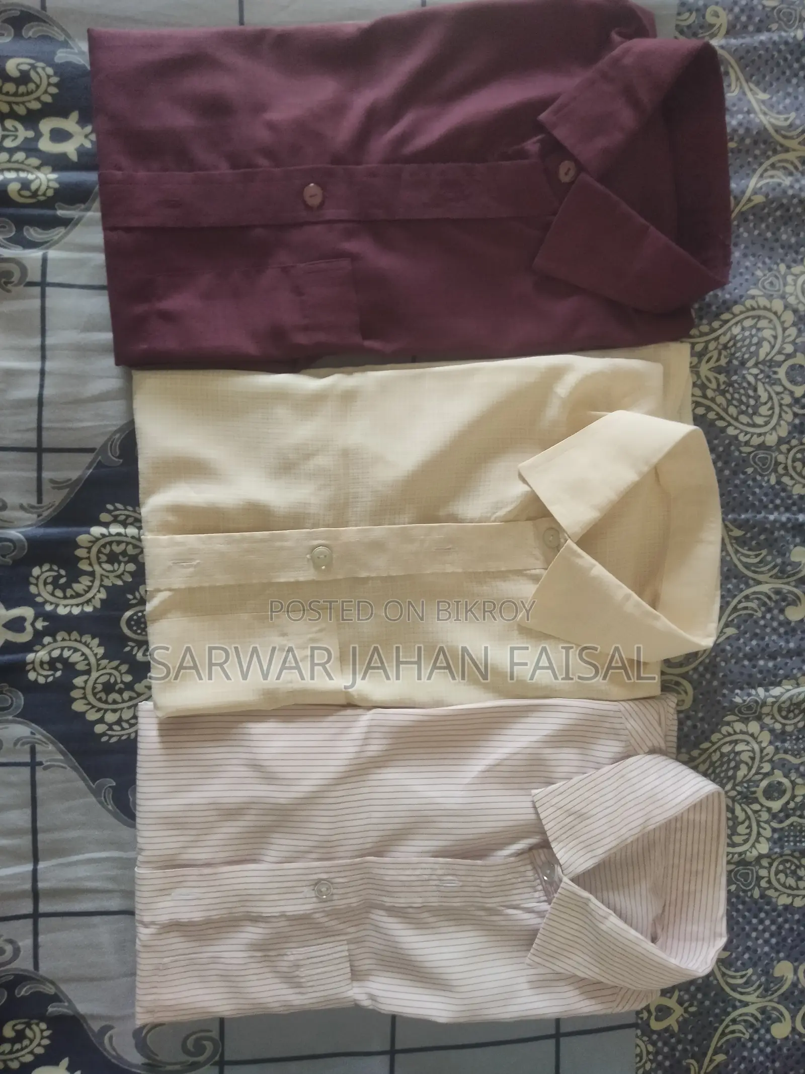 Selling 3 Almost New Formal Shirts!!