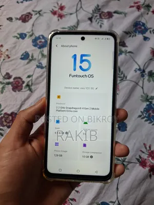 Vivo Y31 5G 128 GB Rose Gold