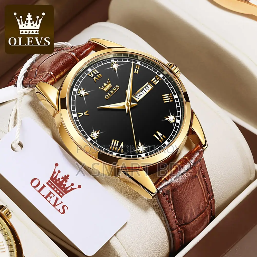 Olevs Casual Couple Watch Quartz Wrist Watch