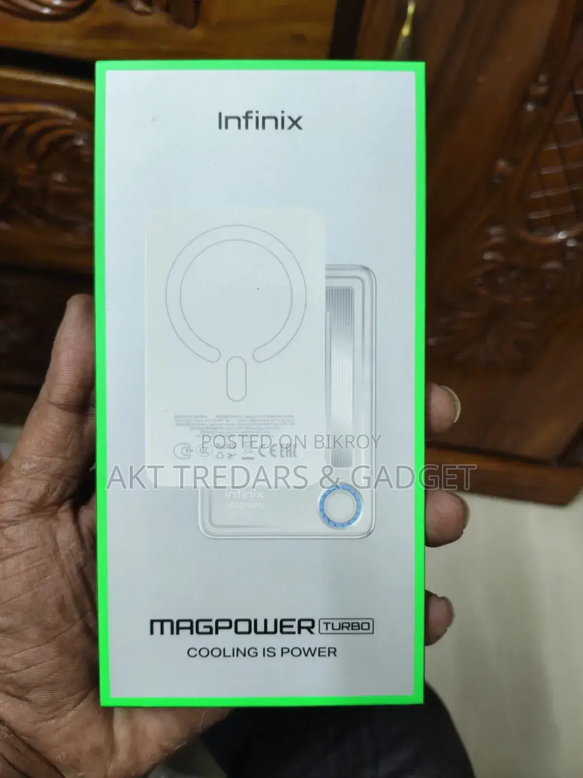 Infinix Wireless Charging Power Bank