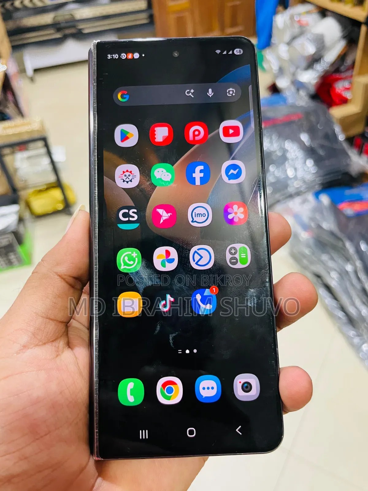Samsung Galaxy Z Fold4 512 GB Black