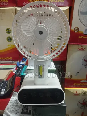 Dp7624 ডেস্কটপ পোর্টেবল রিচার্জেবল ফ্যান বিক্রয়