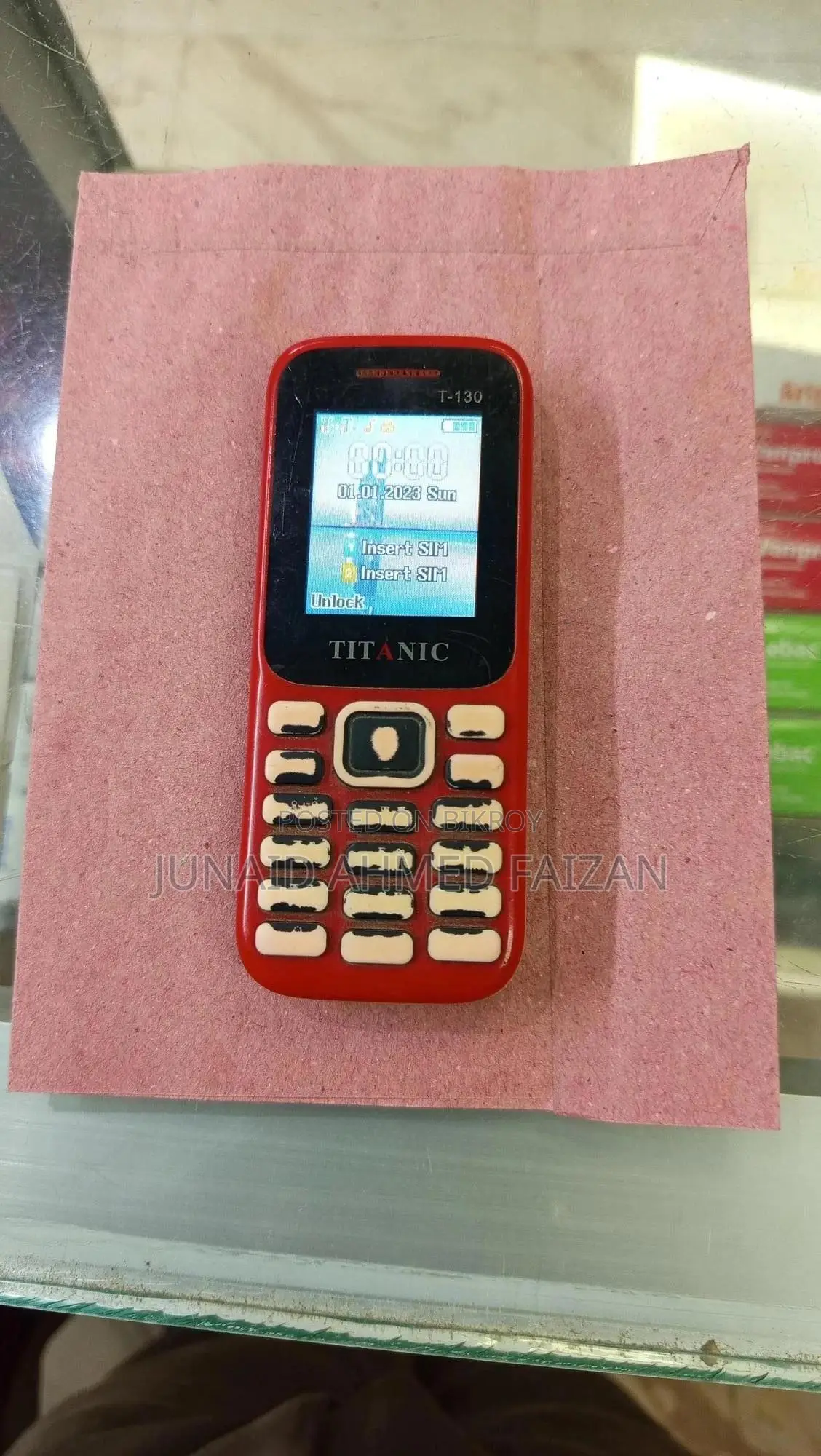Titanic T-130 Red