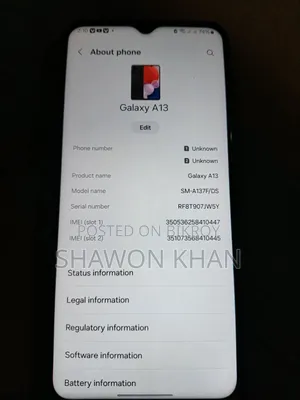 Samsung Galaxy A13 64 GB Black