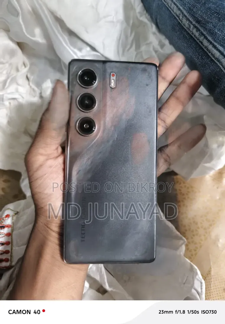 Tecno Camon 40 256 GB Black