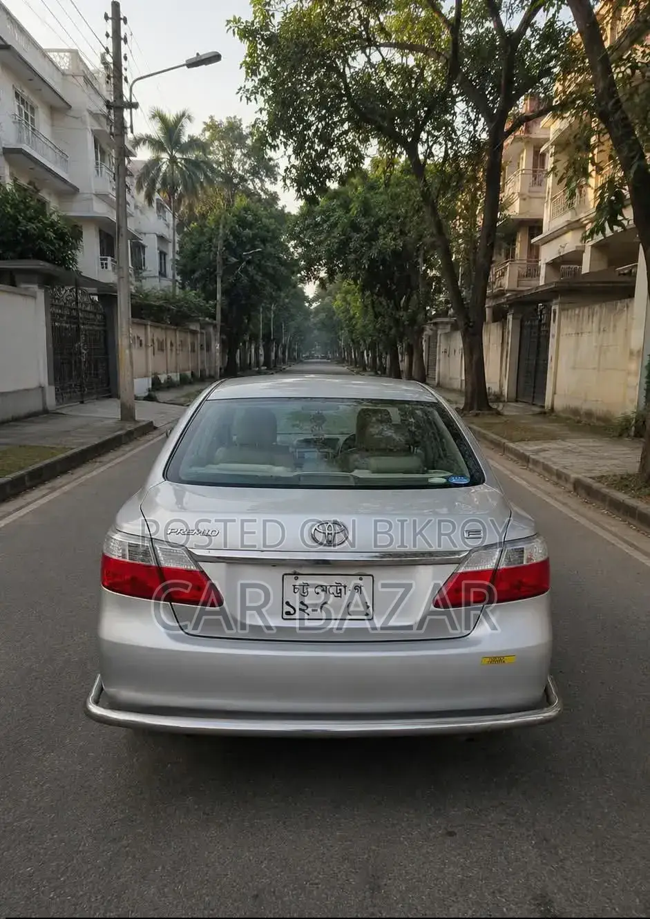 Toyota Premio 1.5 Front-Wheel Drive 2007 Silver